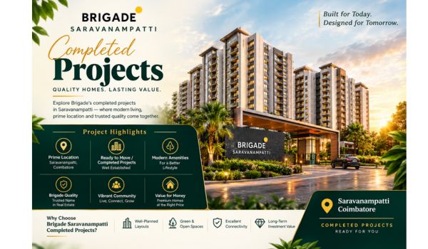 Brigade Saravanampatti Completed Project in Coimbatore