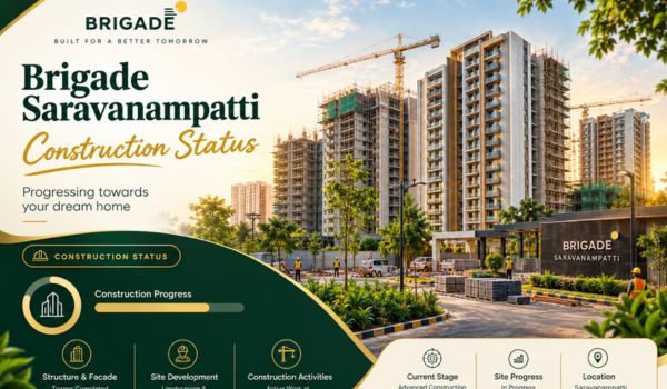Brigade Saravanampatti construction status and project update