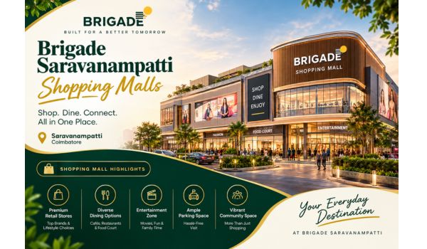 Brigade Saravanampatti Shopping Malls