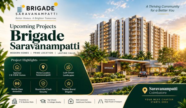 Brigade Saravanampatti Upcoming Project in Coimbatore